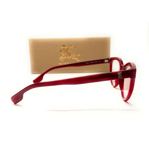 Burberry Red Demo 51mm Eyeglasses - Picture 4 of 4